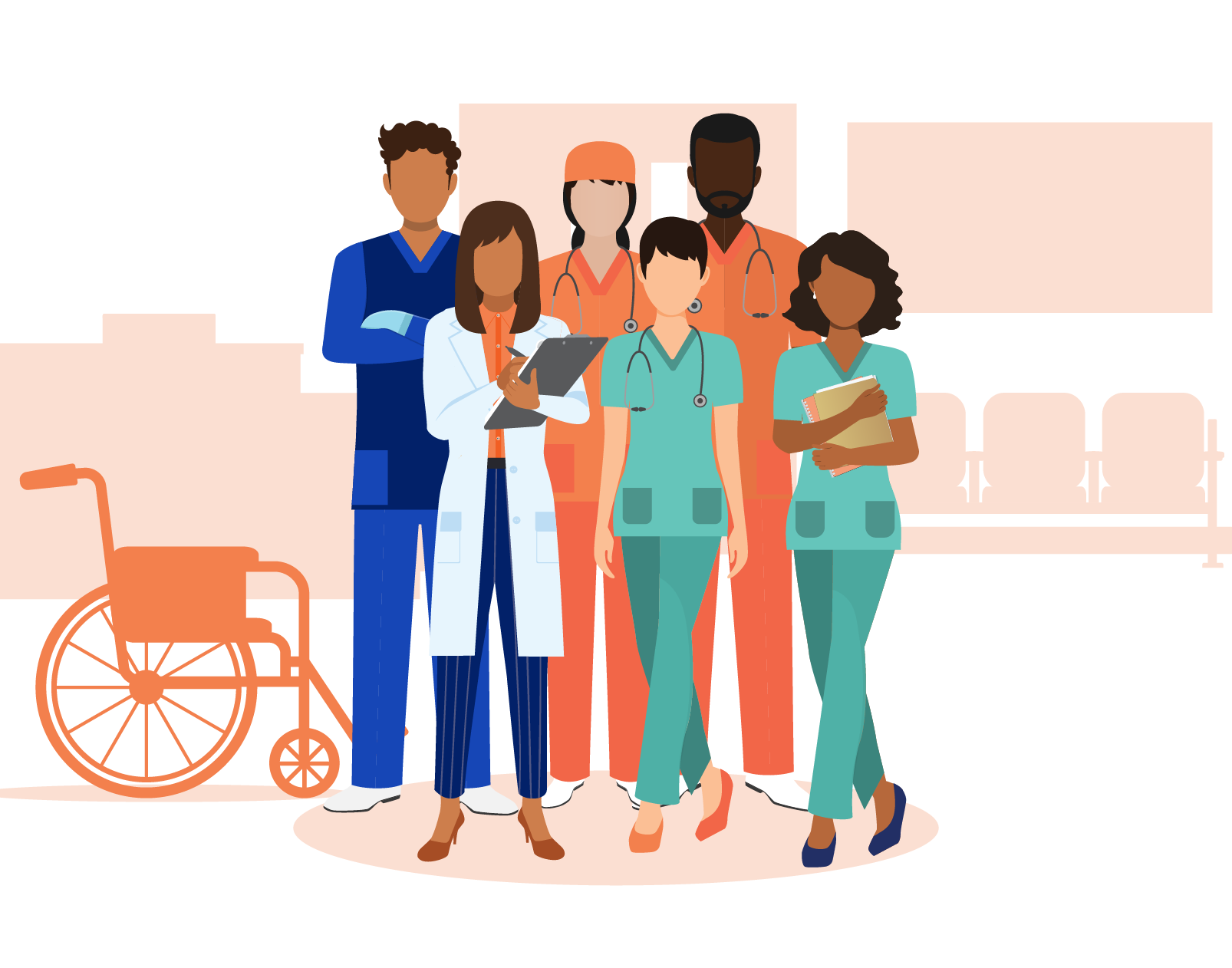 Hospital staff