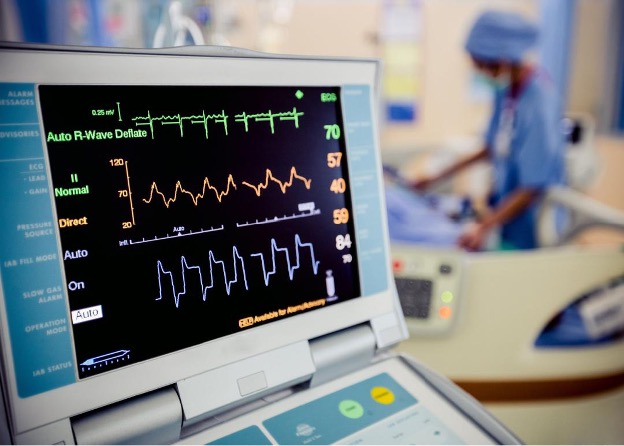 hospital heart monitor