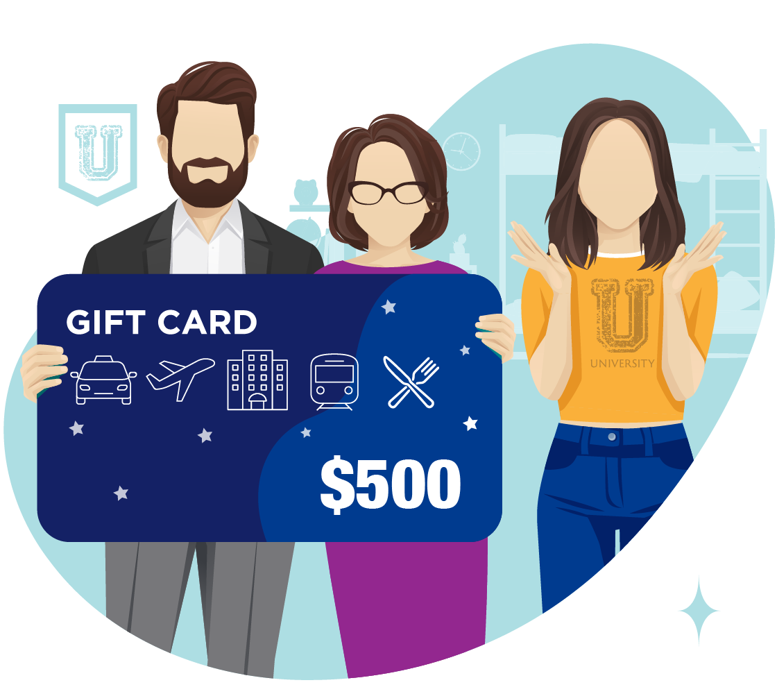 Score $500 for College Move-In!