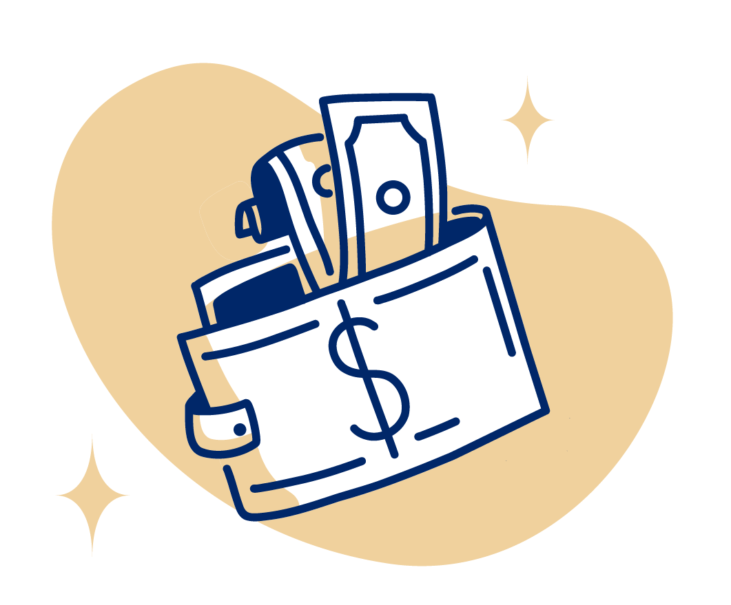money in wallet