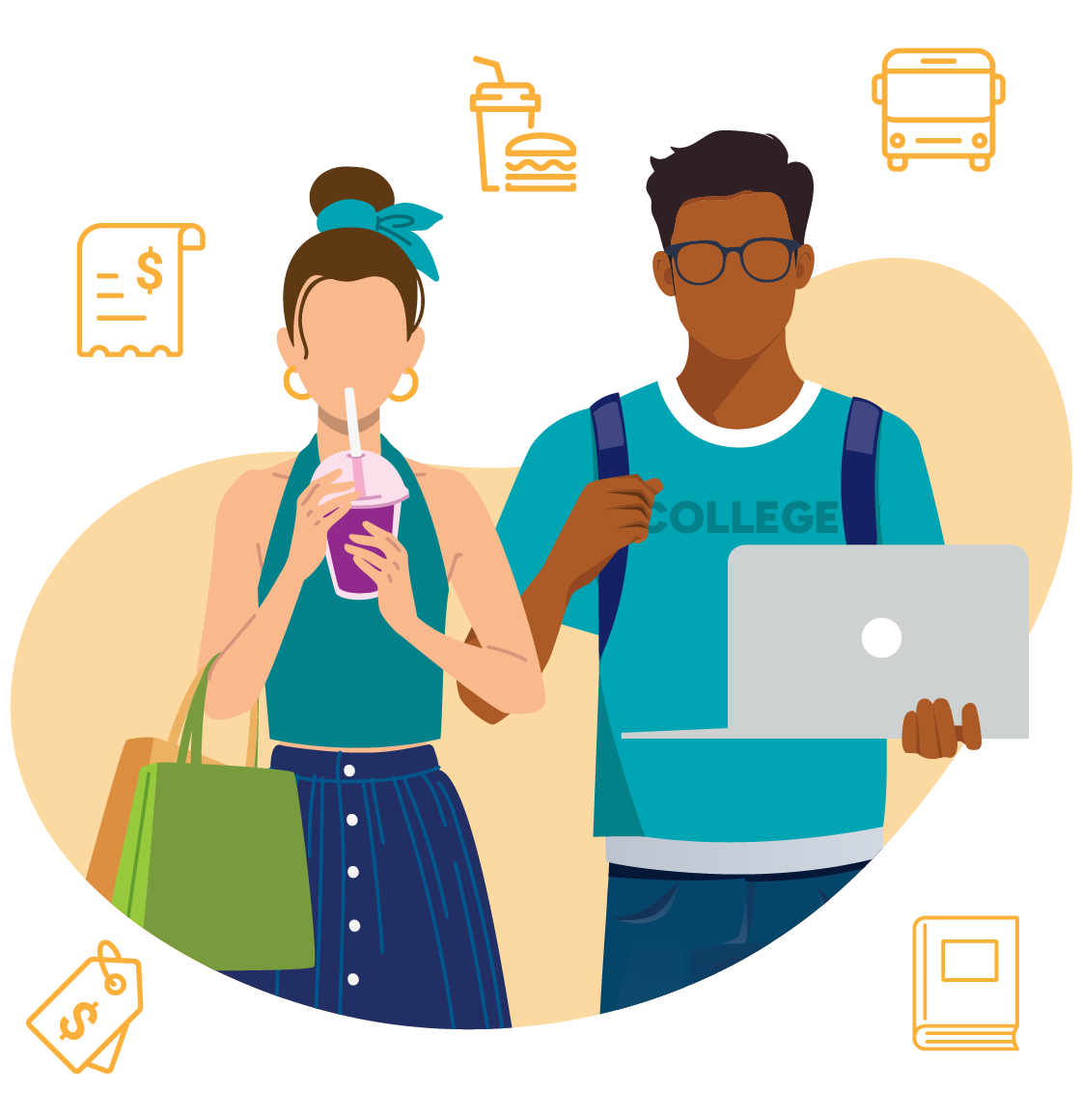 two college students